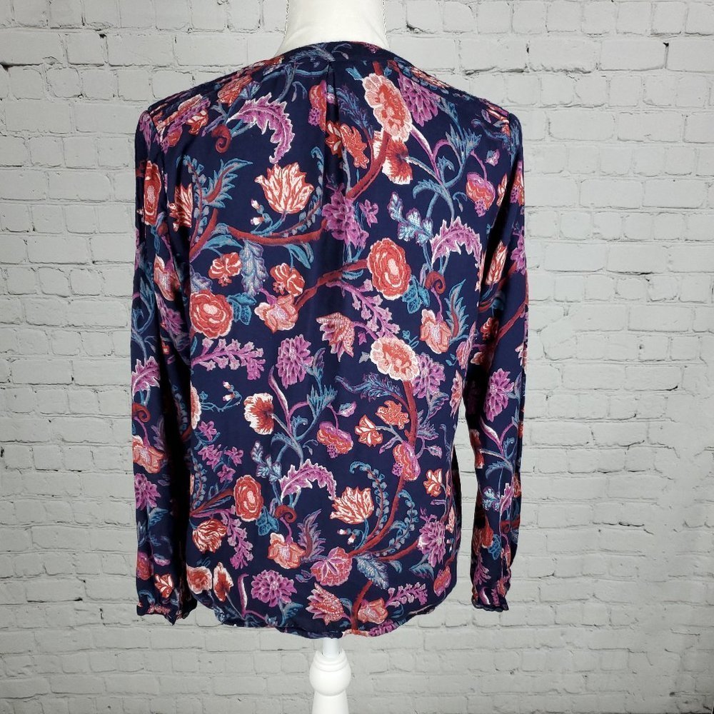 🤑Lucky Brand Floral Long Sleeve Tops - Picture 3 of 7